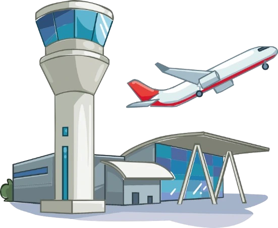 Miniatur bandara 3D untuk melatih imajinasi anak