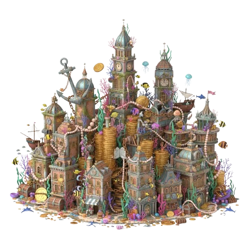 Miniatur kota 3D untuk eksplorasi imajinasi anak