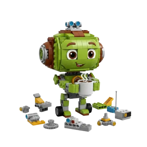 Model bianglala WeDo dengan mekanisme gear